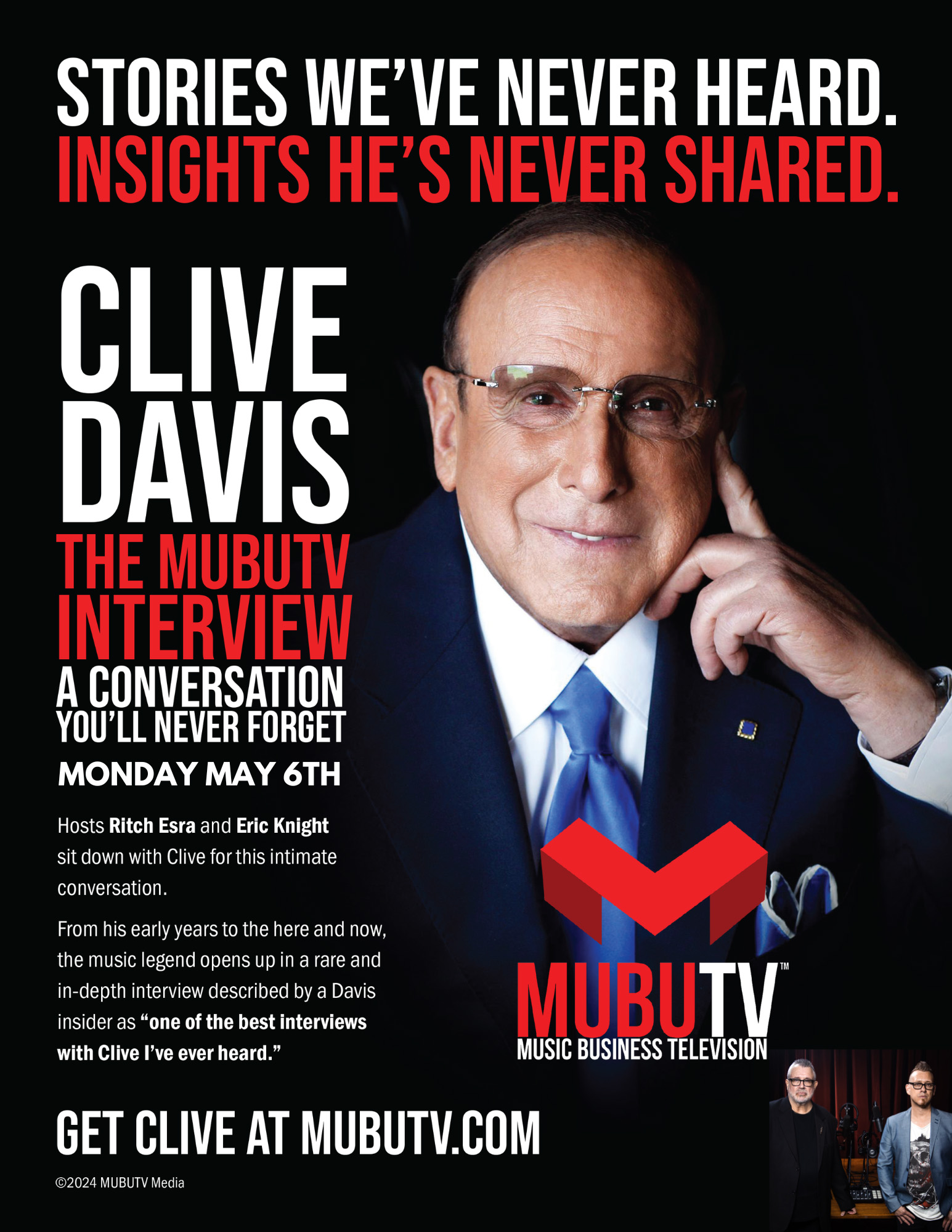 Clive Davis | Legendary Music Executive